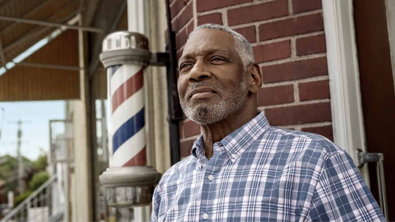 Video thumbnail: A real patient explains what TRELEGY does for their COPD